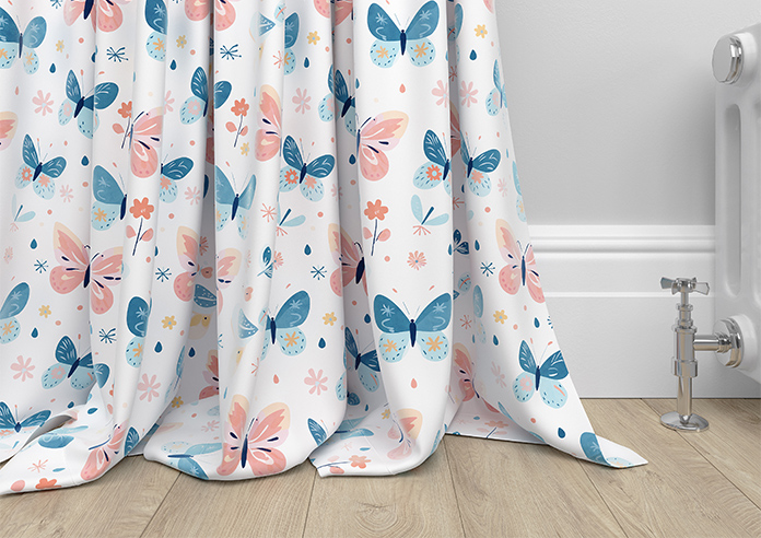 Butterfly Garden, Crystal - Made to Measure Curtains - Image 6